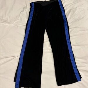 Zara Black Velvet Pants